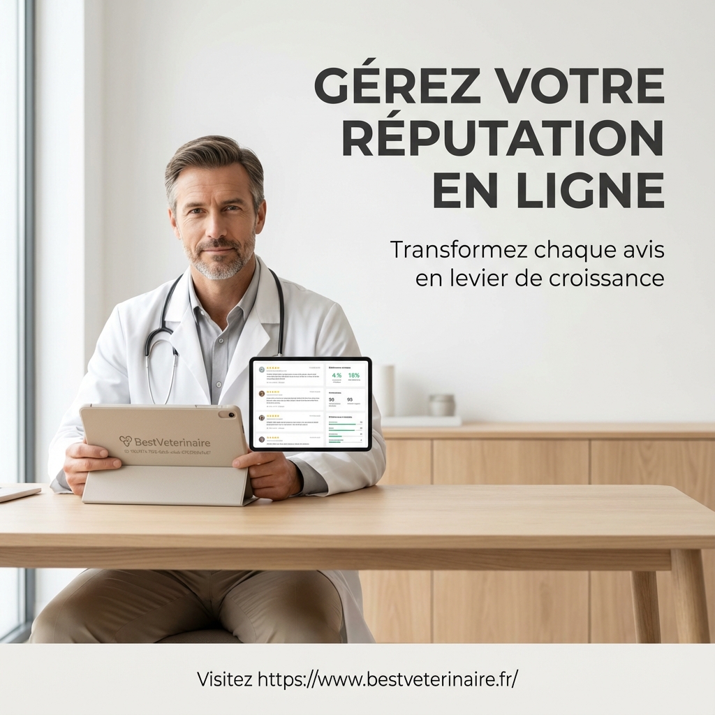 Maîtriser l'e-réputation de votre cabinet vétérinaire : Guide complet pour gérer vos avis. 1