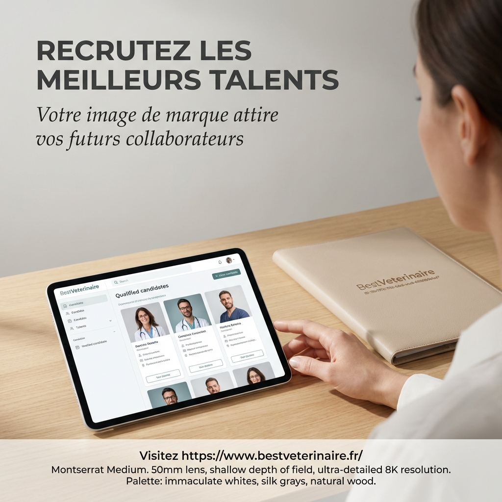 Recrutement Vétérinaire : L'Impact de votre Réputation Numérique sur l'Attraction des Talents 1