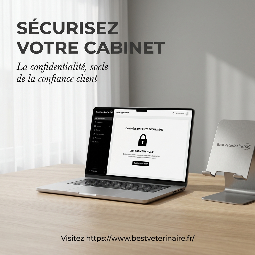 Sécurité des données vétérinaires : un levier stratégique pour la croissance de votre cabinet 1
