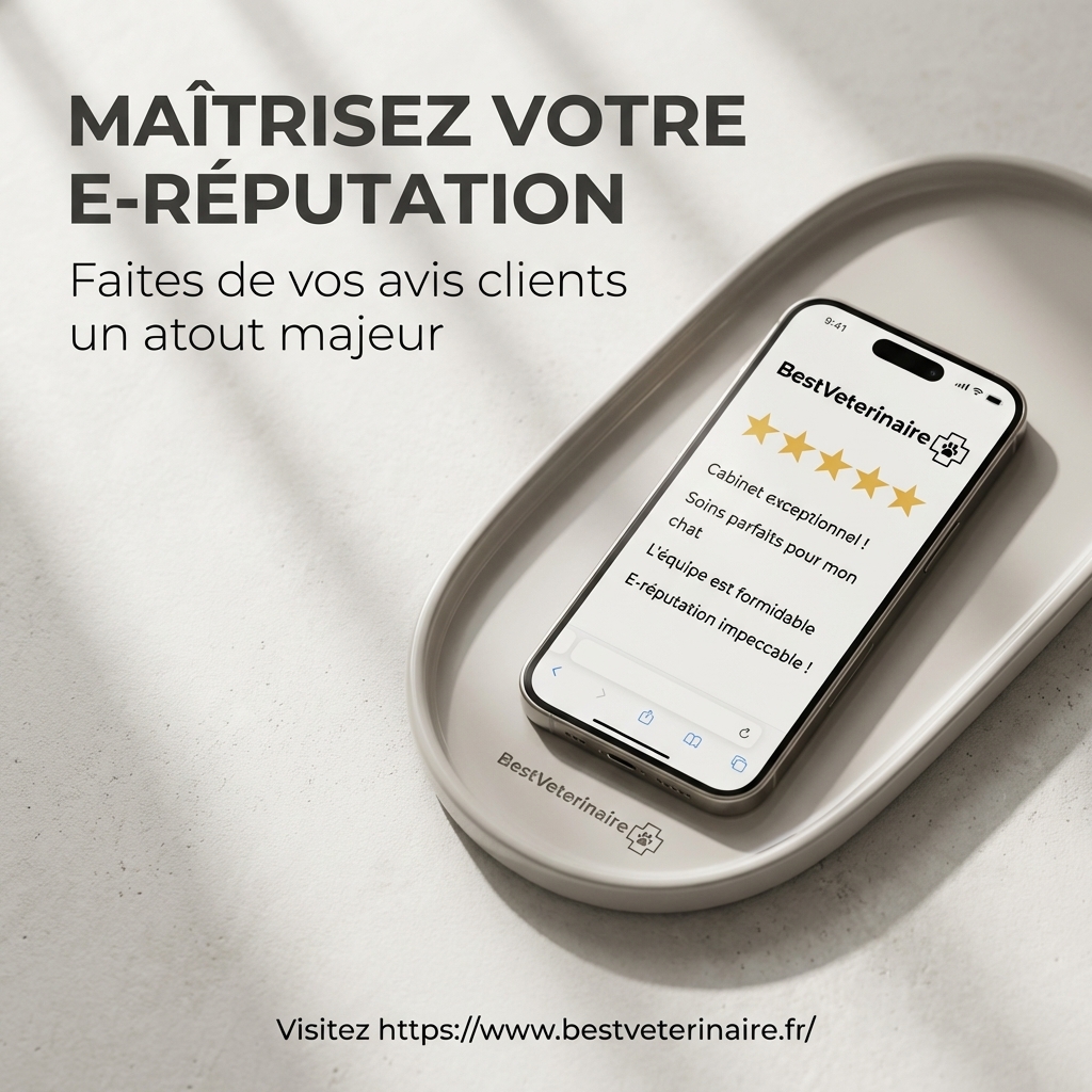 E-réputation vétérinaire : Guide stratégique pour transformer les avis en levier de croissance 1