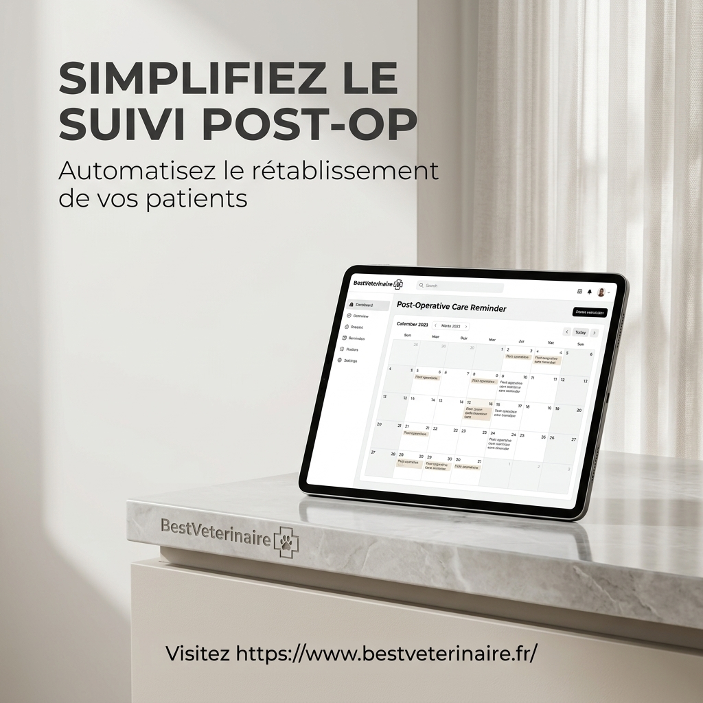 Optimiser le suivi post-opératoire : Les solutions BestVeterinaire pour les cabinets 1