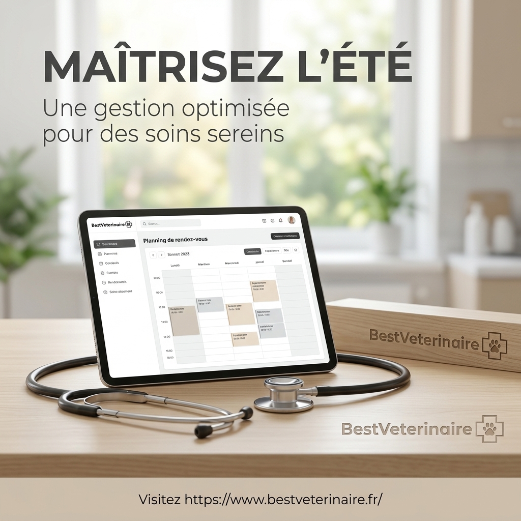Gérer l'affluence estivale : optimisez votre cabinet vétérinaire avec BestVeterinaire 1