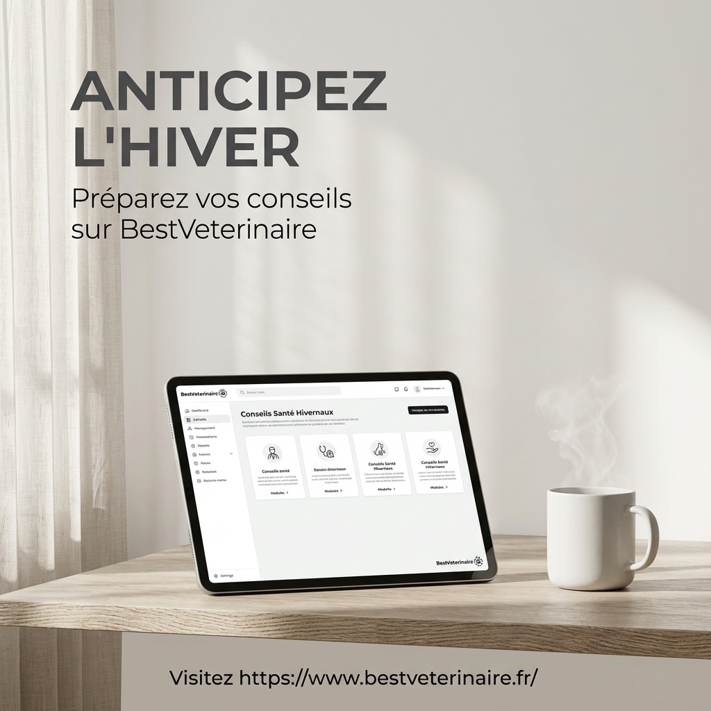 Anticipez l'hiver : Guide stratégique pour les cabinets vétérinaires sur BestVeterinaire 1